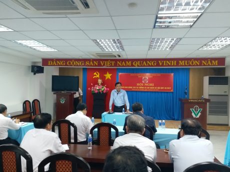 Đ/c Trần Thanh Khê - UVBTV, Trưởng ban Tuyên giáo ĐUK chủ trì hội nghị. 