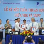 VRG sẽ ứng dụng các giải pháp công nghệ của VNPT vào sản xuất kinh doanh