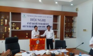 Bàn giao khối trưởng năm 2019 cho Trường CĐ CN Cao su