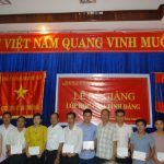 50 CBCNV Cao su Việt Lào tham gia lớp cảm tình Đảng
