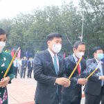 Lãnh đạo tỉnh Bình Phước và VRG dâng hương tượng đài Phú Riềng Đỏ                        