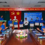 Đoàn Thanh niên Cao su Mang Yang kết nạp 107 đoàn viên mới trong năm 2021