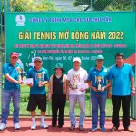 Cao su Chư Păh bế mạc giải quần vợt mở rộng chào mừng các ngày lễ