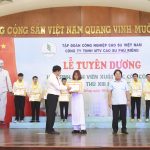 Cao su Phú Riềng tuyên dương 129 học sinh, sinh viên