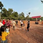 Cao su Chư Sê – Kampong Thom tổ chức vui chơi Tết Chol Chnam Thmay cho người lao động