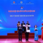 Cao su Chư Păh nhận giải thưởng Doanh nghiệp tiêu biểu vì người lao động