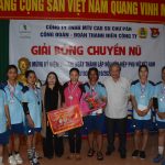 Cao su Chư Păh tổ chức giải bóng chuyền nữ mừng ngày Phụ nữ Việt Nam 20/10