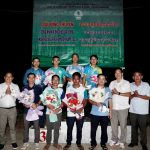 Cao su Chư Sê Kampong Thom sôi nổi giải bóng chuyền và các trò chơi dân gian chào mừng Lễ Phchum Ben