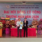Cao su Tây Ninh dự kiến chia cổ tức năm 2024 tối thiểu 10%