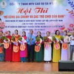 Cao su Ea H’Leo sôi nổi Hội thi Nữ công gia chánh và các trò chơi dân gian