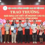 VRG trao giải báo chí viết về ngành cao su lần 4 năm 2024