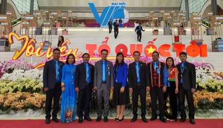 Đoàn đại biểu Hội LHTN VN VRG tham dự đại hội