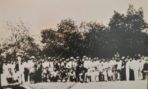 Công nhân cao su làng 14, năm 1952.