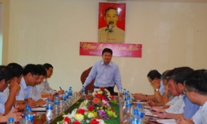 TGĐ VRG Huỳnh Văn Bảo phát biểu tại Cao su Chư Sê