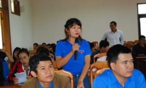 Bạn Văn Thị Thúy An ở xã K'dang đặt câu hỏi về chế độ làm CN mới