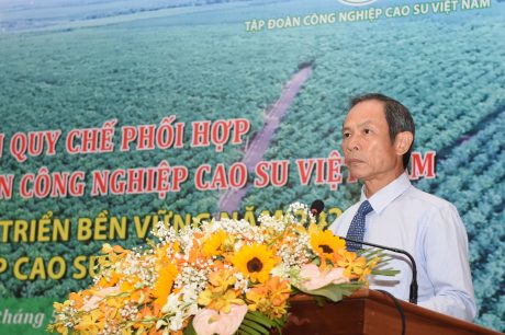 Ông Trần Ngọc Thuận – Chủ tịch HĐQT VRG phát biểu tại buổi lễ