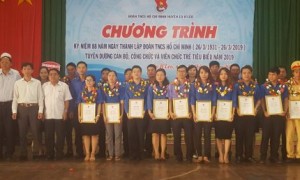 Cao su Ea H'Leo có hai cán bộ Đoàn được vinh danh.