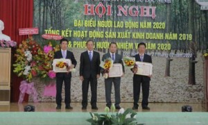 3 tập thể của Cao su Lộc Ninh nhận bằng khen
của Bộ NN&PTNT năm 2019