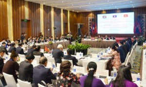 Hội nghị lần 7 Ủy ban Đối ngoại Quốc hội ba nước VN – Lào - Campuchia. Ảnh: CTV