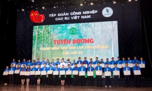 Liên hoan thanh niên tiên tiến làm theo lời Bác năm 2017. Ảnh: Tùng Châu.