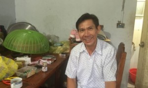 Anh Võ Văn Huề đang chống chọi với căn bệnh hiểm nghèo.